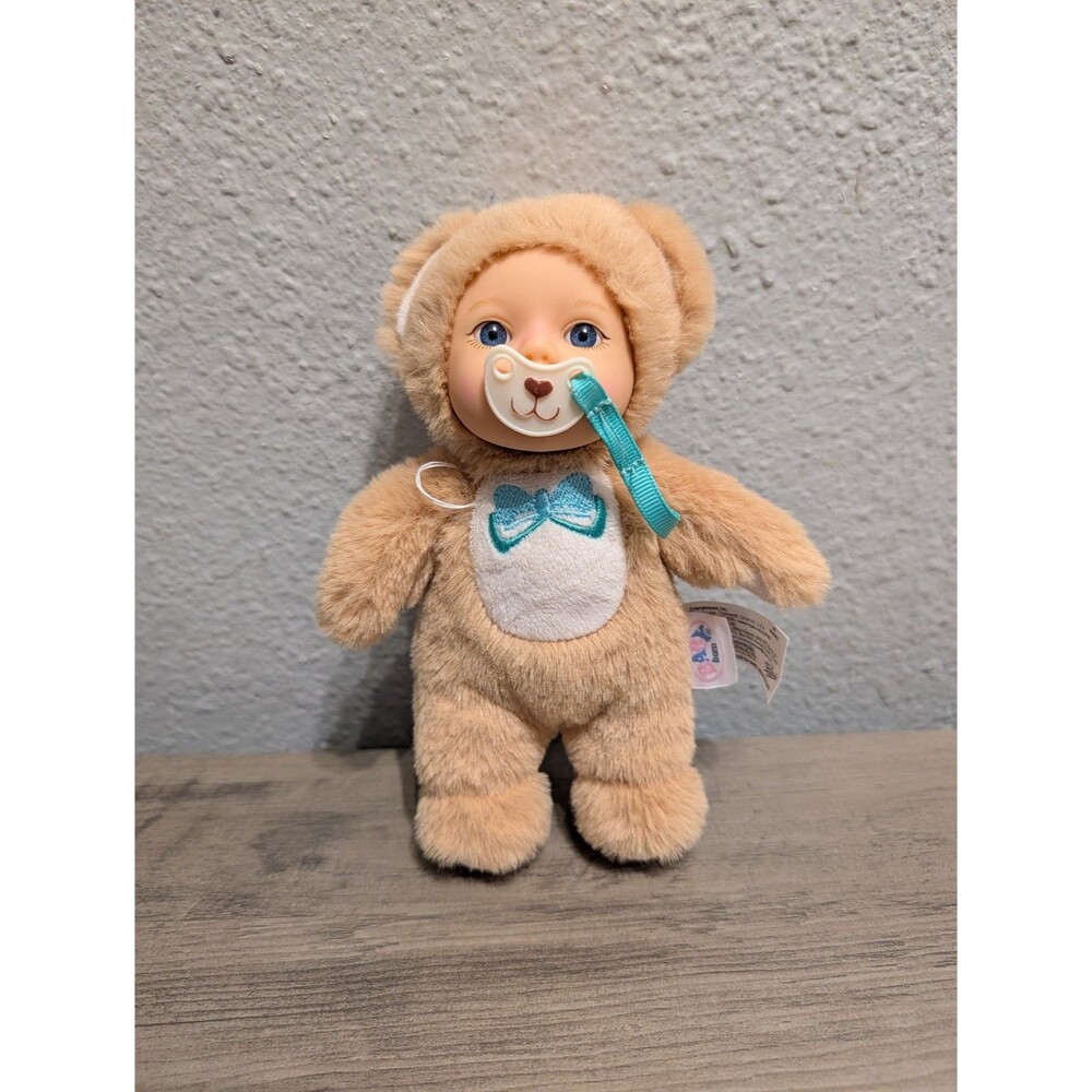 BABY Born Cozy Cuties Bear Doll 7 Inch Plush Body Pacifier MGA 2023